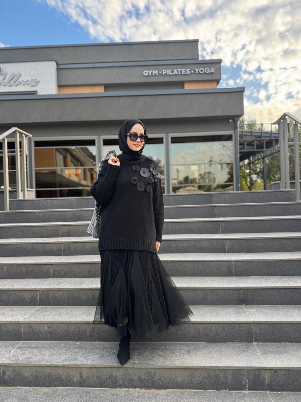 26FWTRI0007 Lenora Kadın Triko Siyah