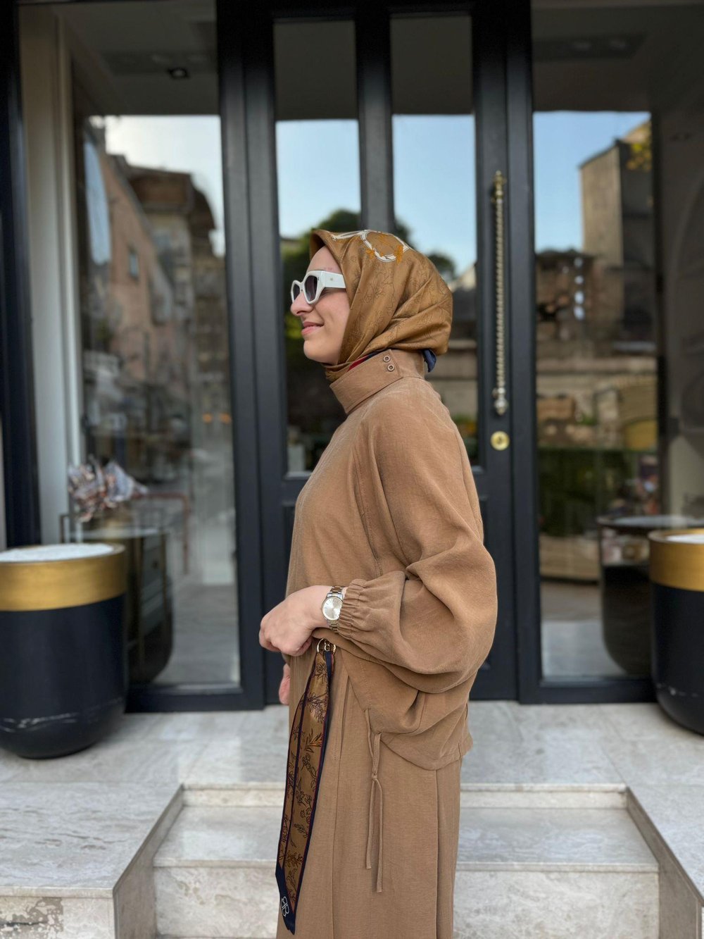 26SS205 Sasha Kadın Takım Camel