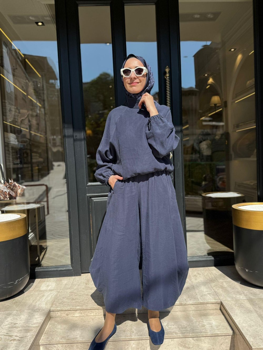 26SS205 Sasha Kadın Takım Indigo