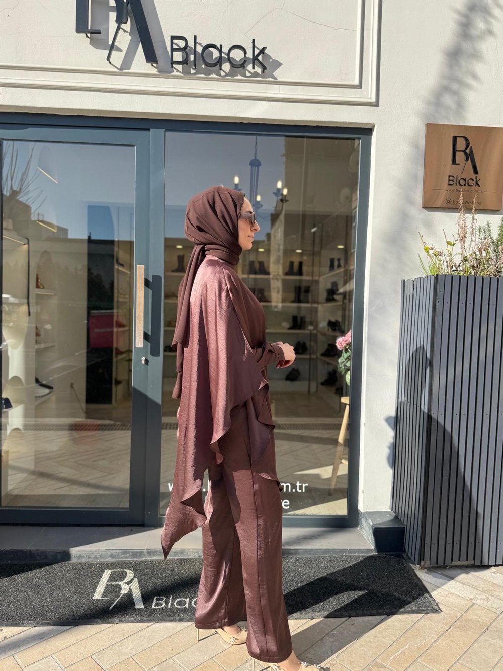 26SS212 Riva Kadın Takım Kahve