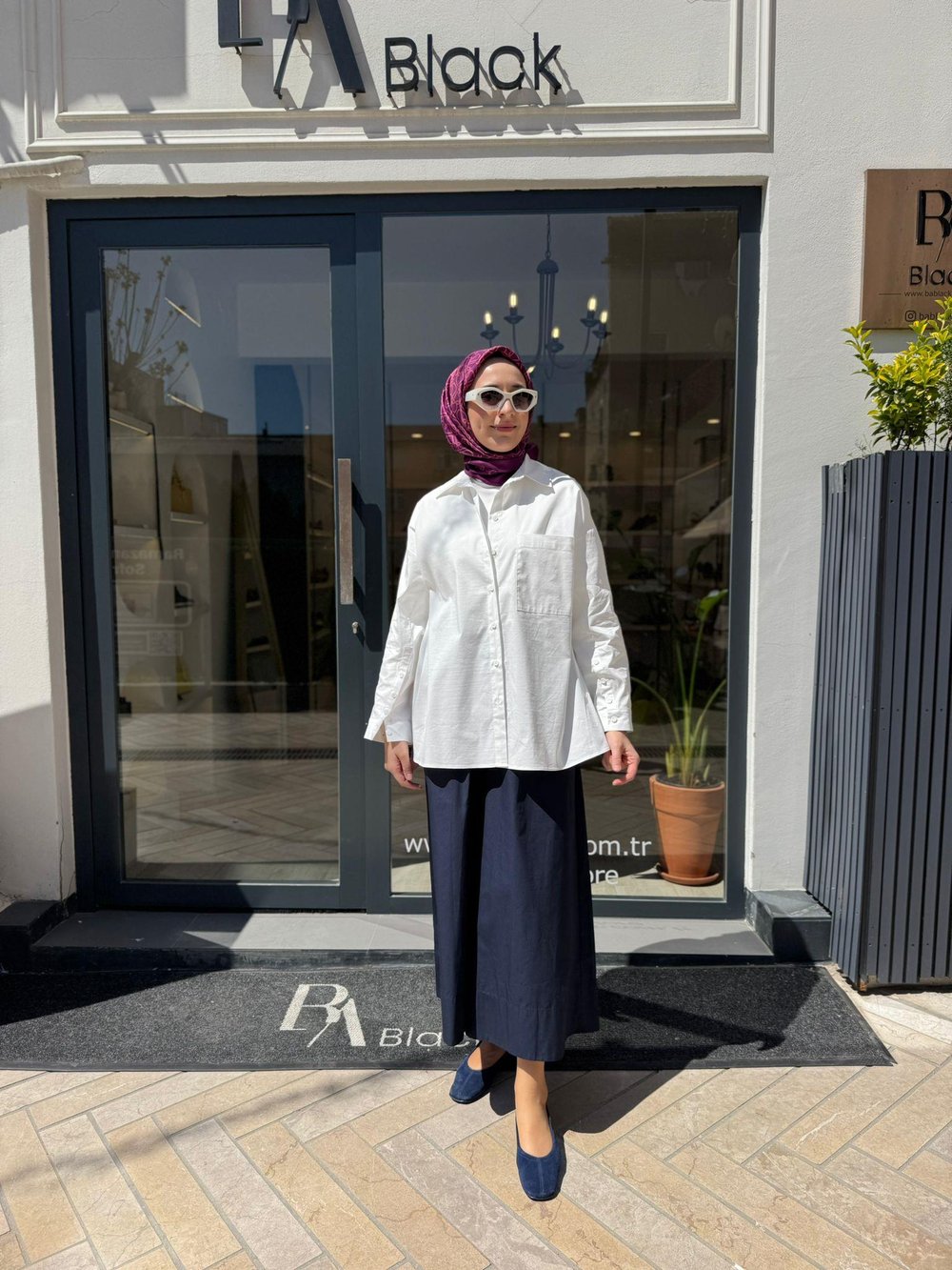 26SS217 Holy Kadın Gömlek Beyaz