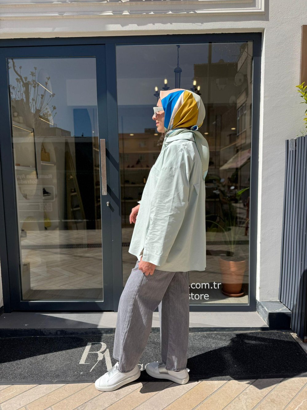 26SS217 Holy Kadın Gömlek Mint