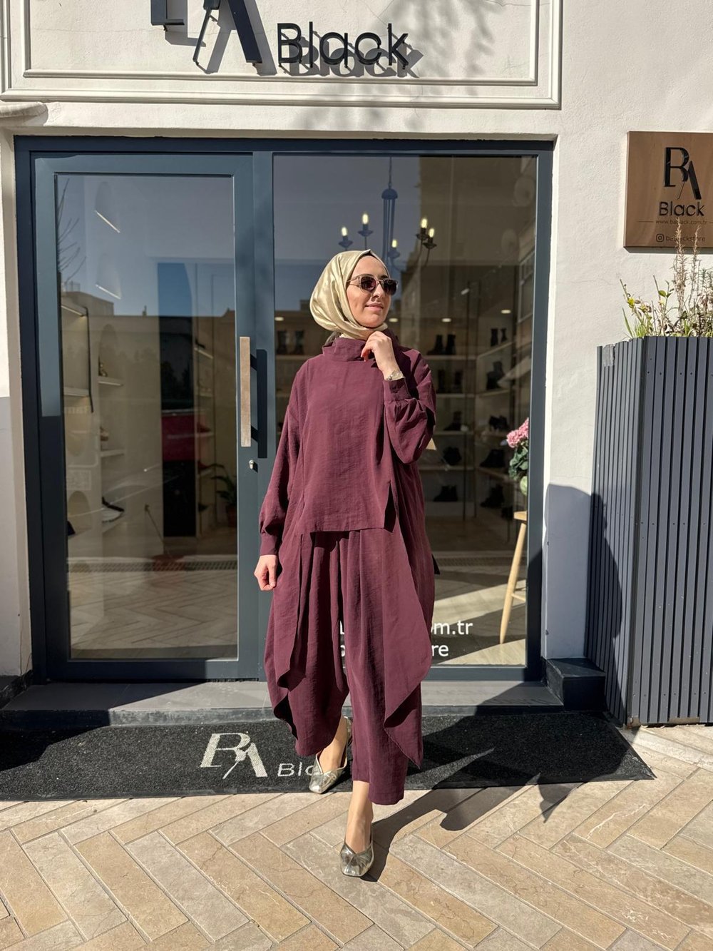 26SS221 Axis Kadın Takım Bordo