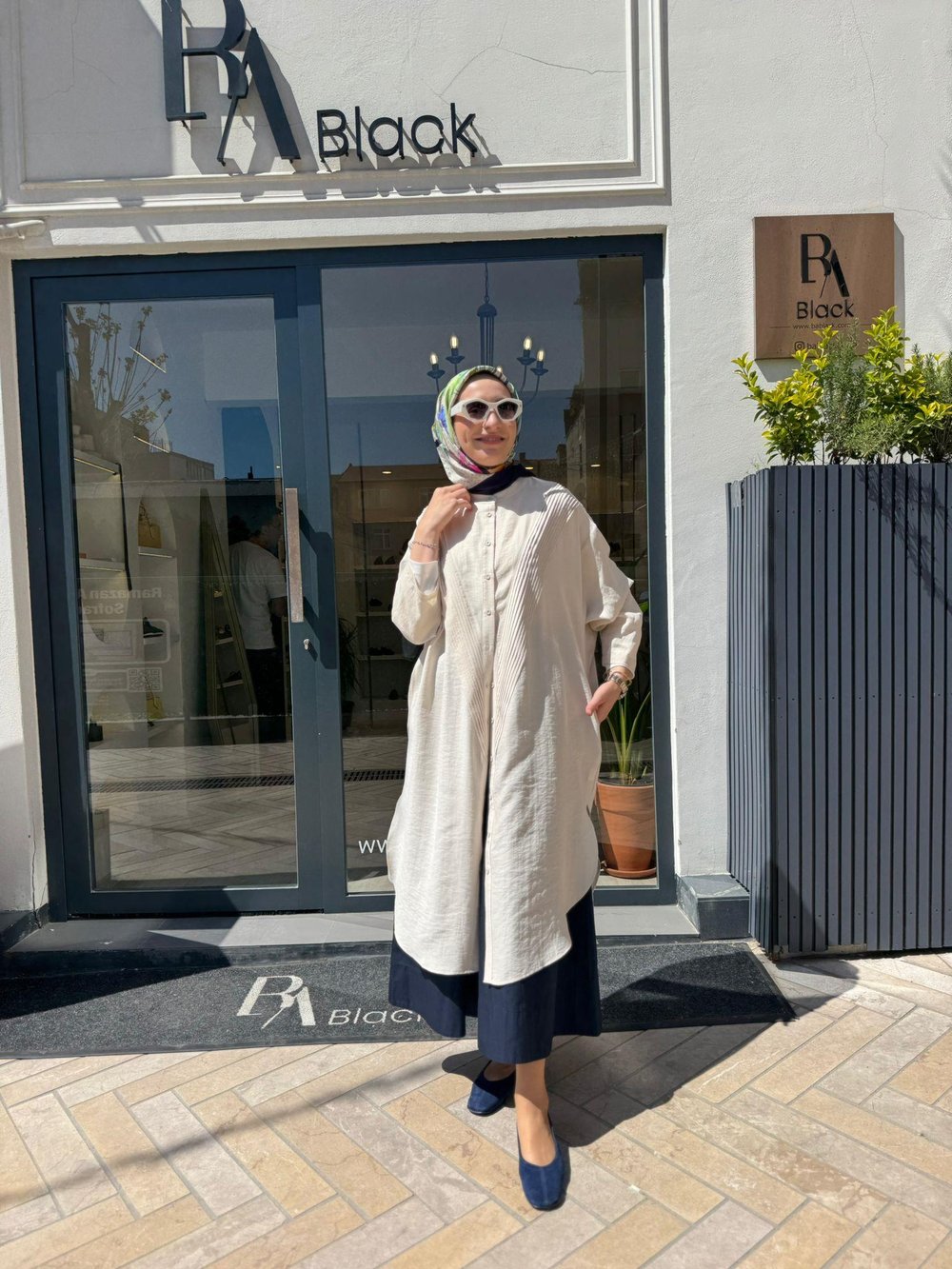 26SS229 Nerva Kadın Tunik Krem