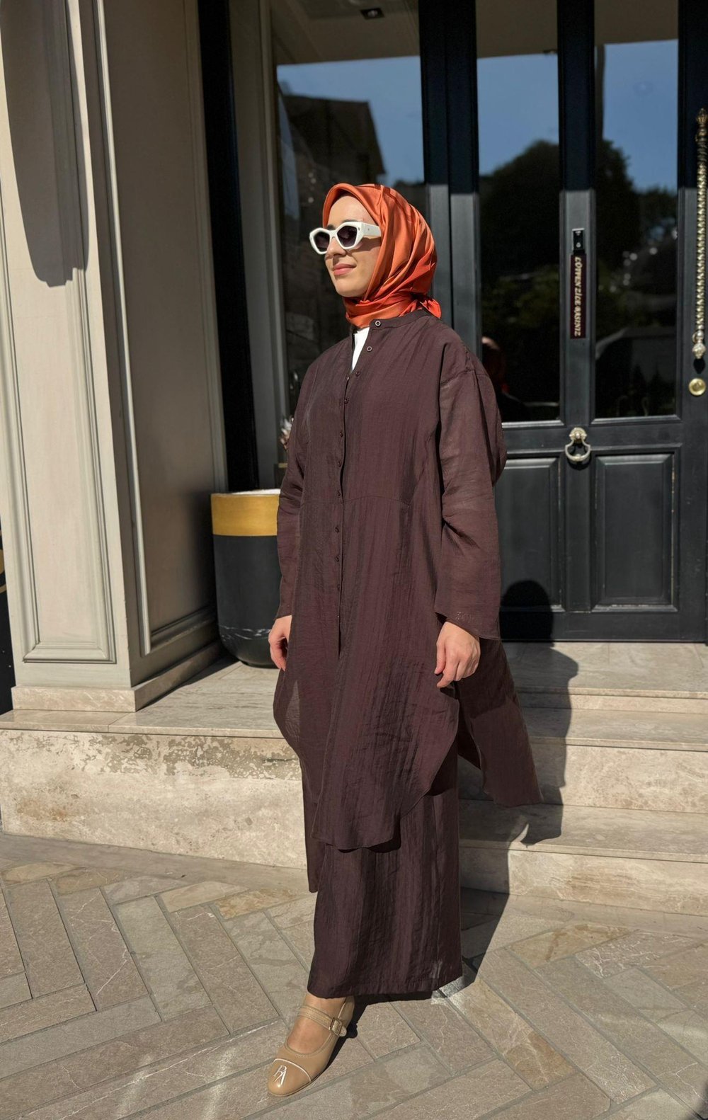 26SS237 Minerva Kadın Tunik BİTTER