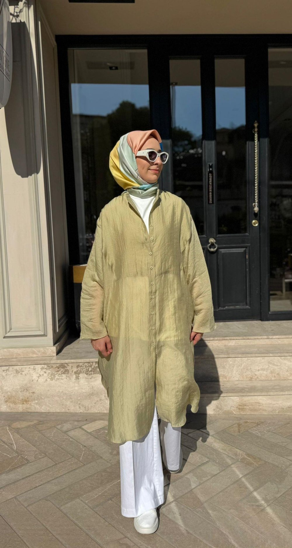 26SS237 Minerva Kadın Tunik LİMON