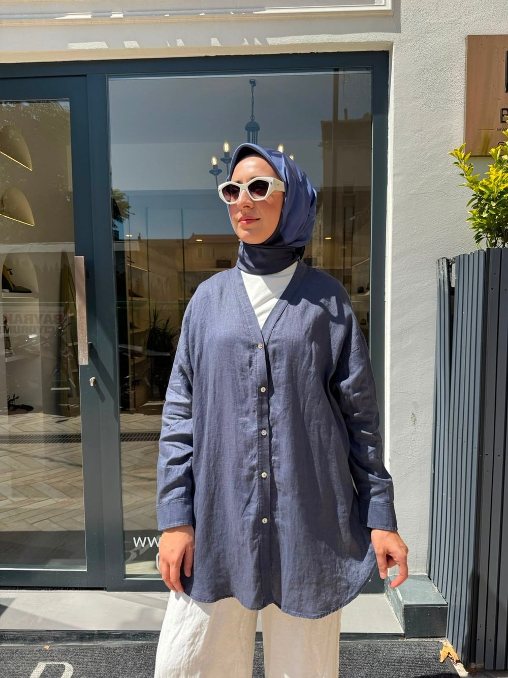 26SS240 Elba Kadın Gömlek Lacivert