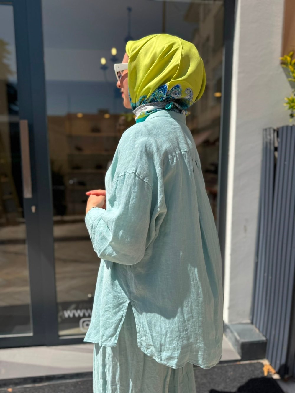 26SS240 Elba Kadın Gömlek Mavi