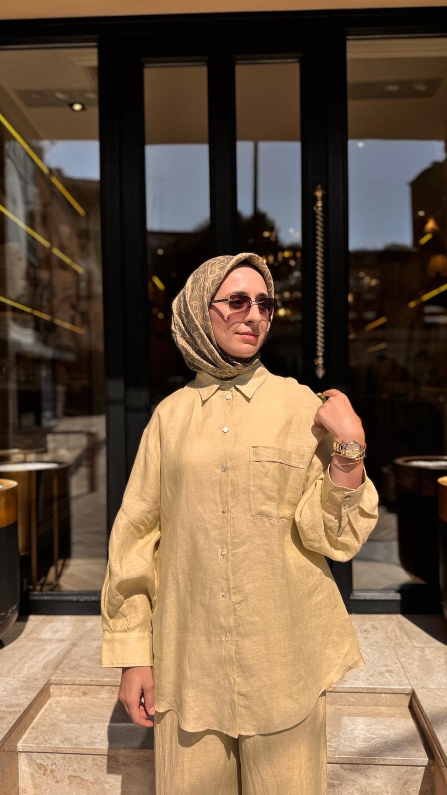 26SS241 Lisa Kadın Gömlek LİMON