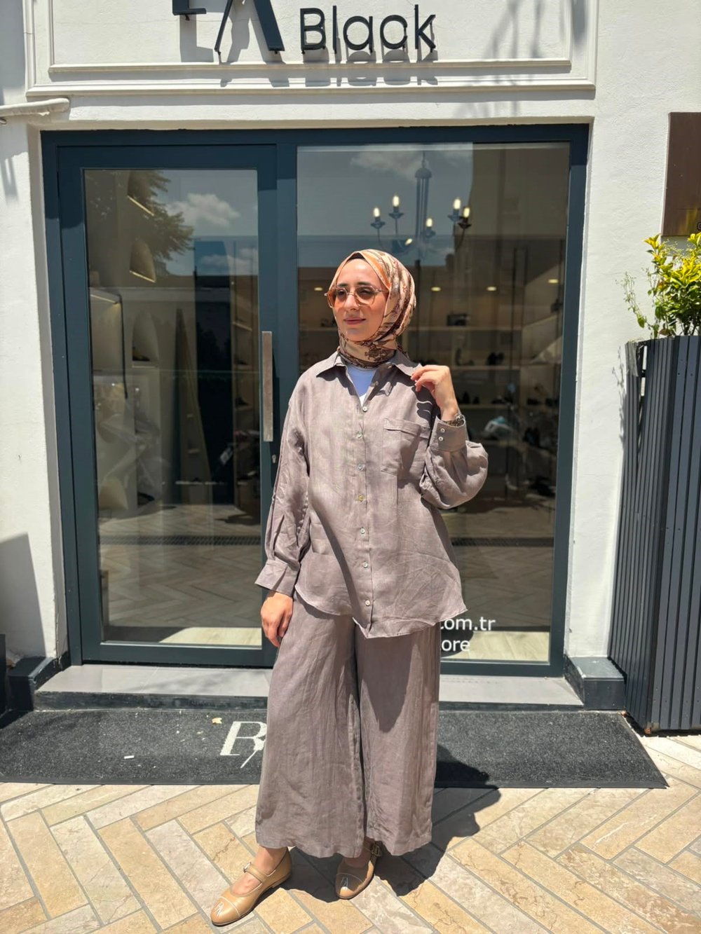 26SS241 Lisa Kadın Gömlek Vizon