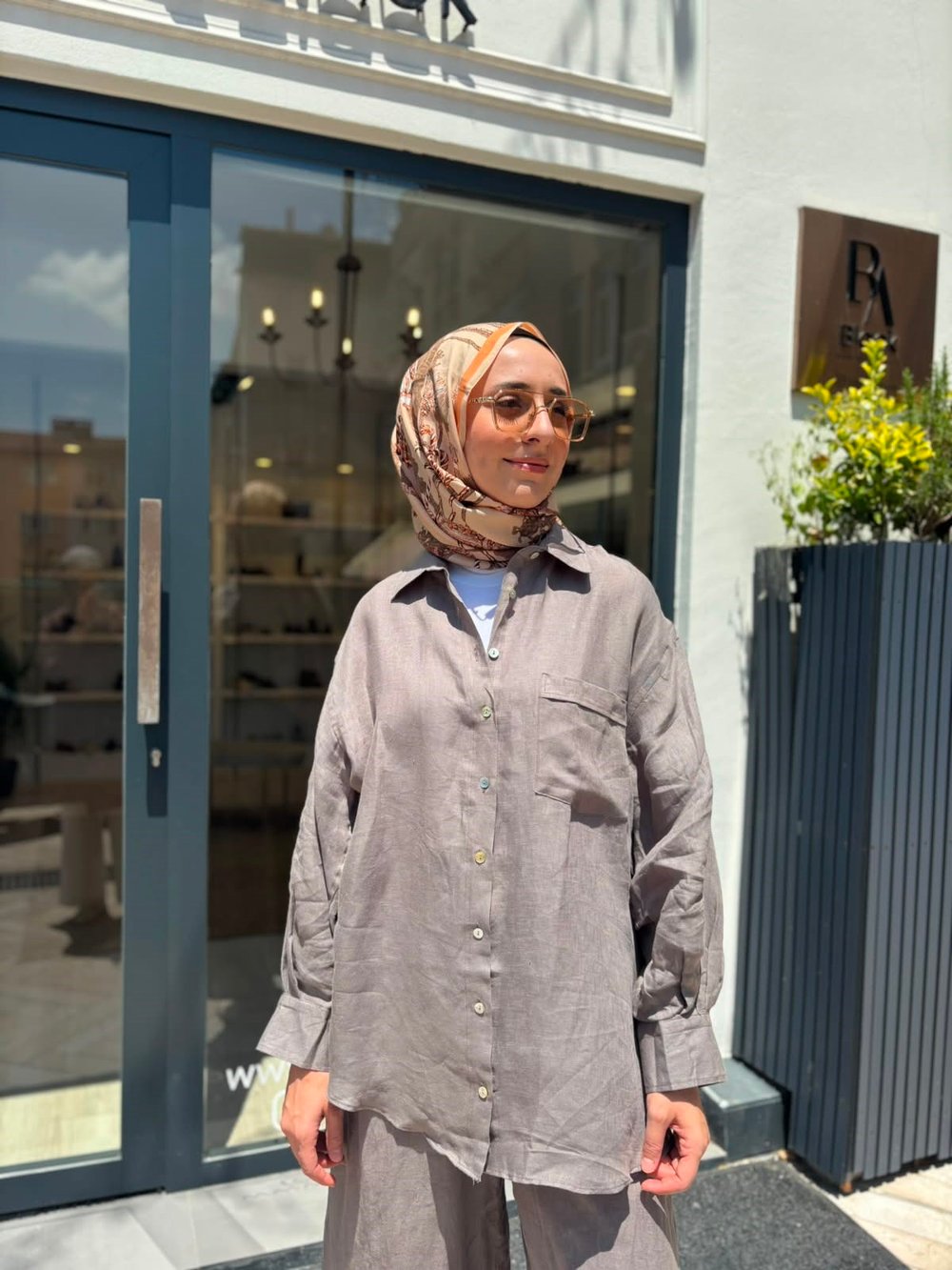 26SS241 Lisa Kadın Gömlek Vizon