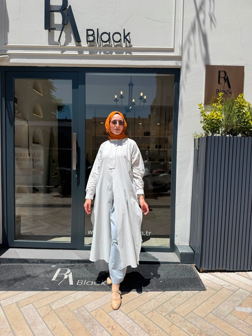 26SS243 Lina Kadın Tunik Bebek Mavi