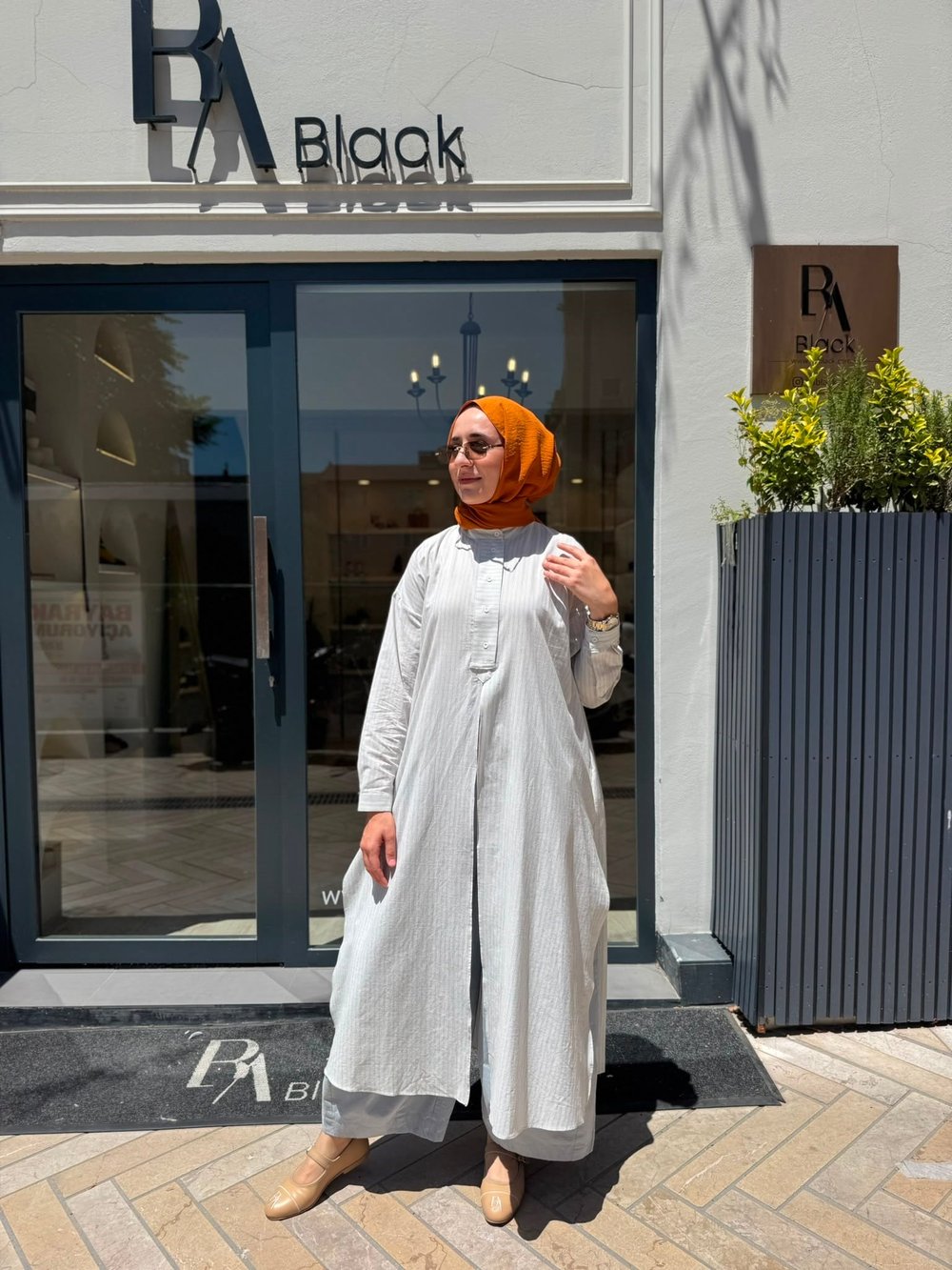 26SS243 Lina Kadın Tunik Bebek Mavi