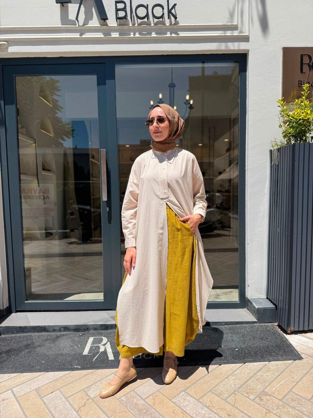 26SS243 Lina Kadın Tunik Kahve