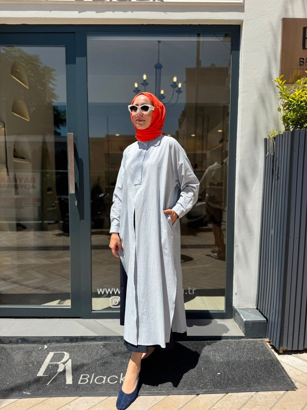 26SS243 Lina Kadın Tunik Lacivert
