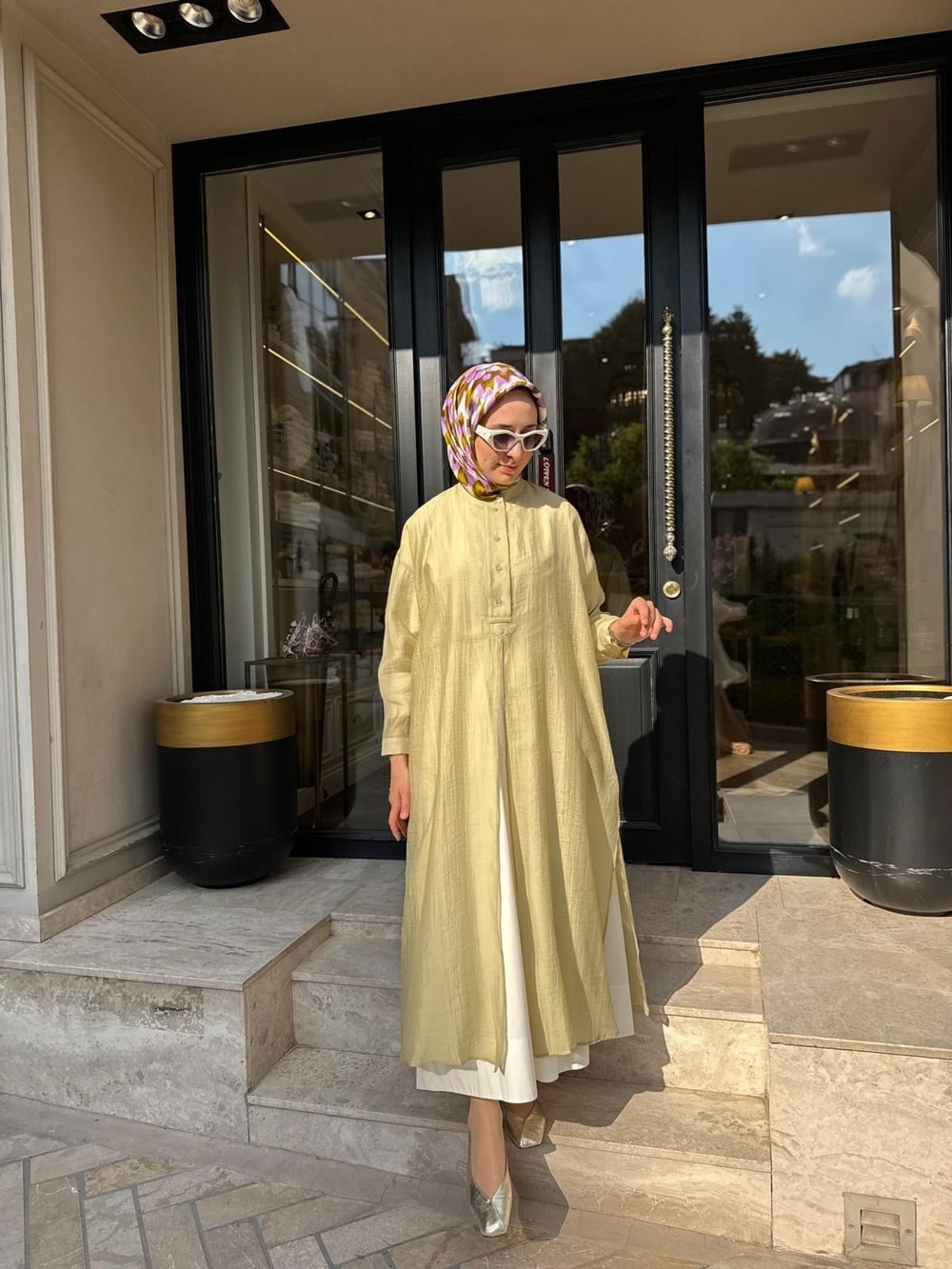 26SS243 Lina Kadın Tunik Oıl