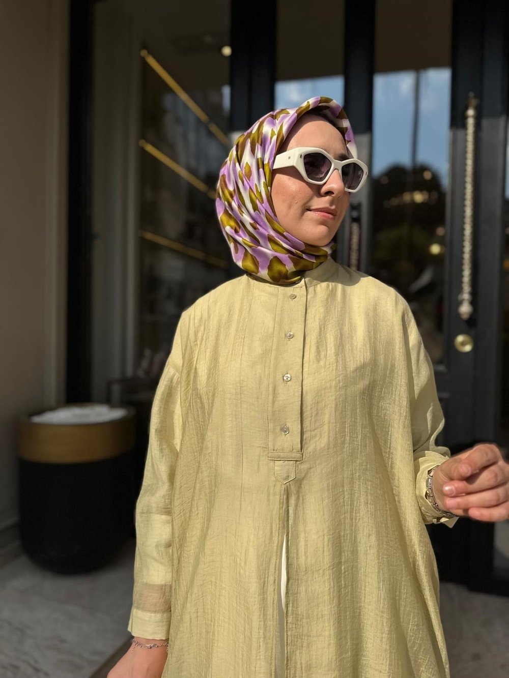 26SS243 Lina Kadın Tunik Oıl