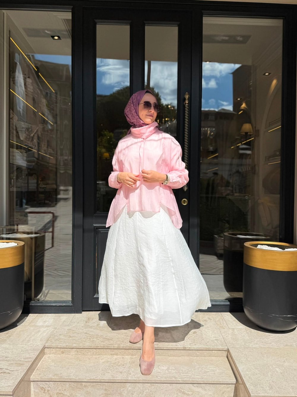26SS245 Bery Kadın Bluz Pudra Pembe