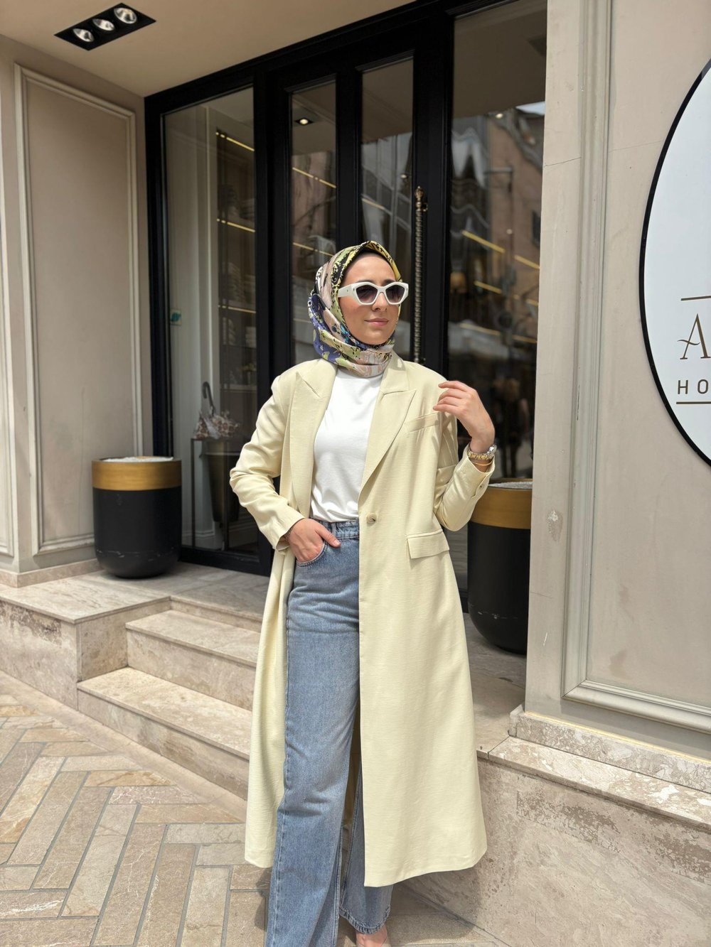 26SS320 Snow Kadın Pantolon Açık Mavi