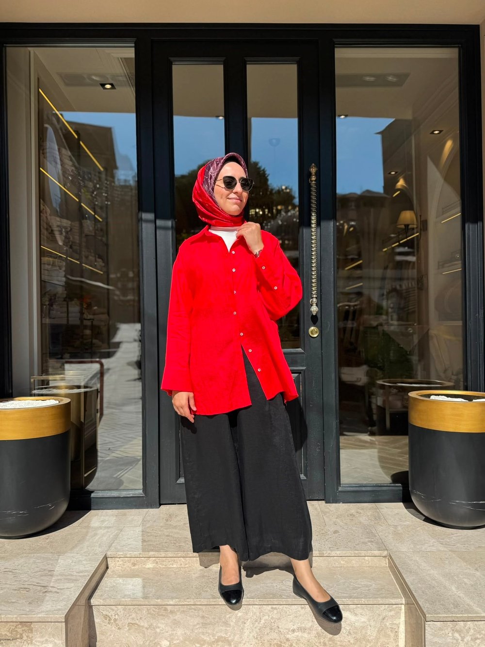 26SS329 Sofy Kadın Pantolon Siyah
