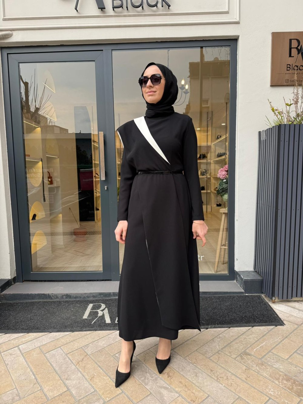26SS403 Balance Kadın Elbise Siyah