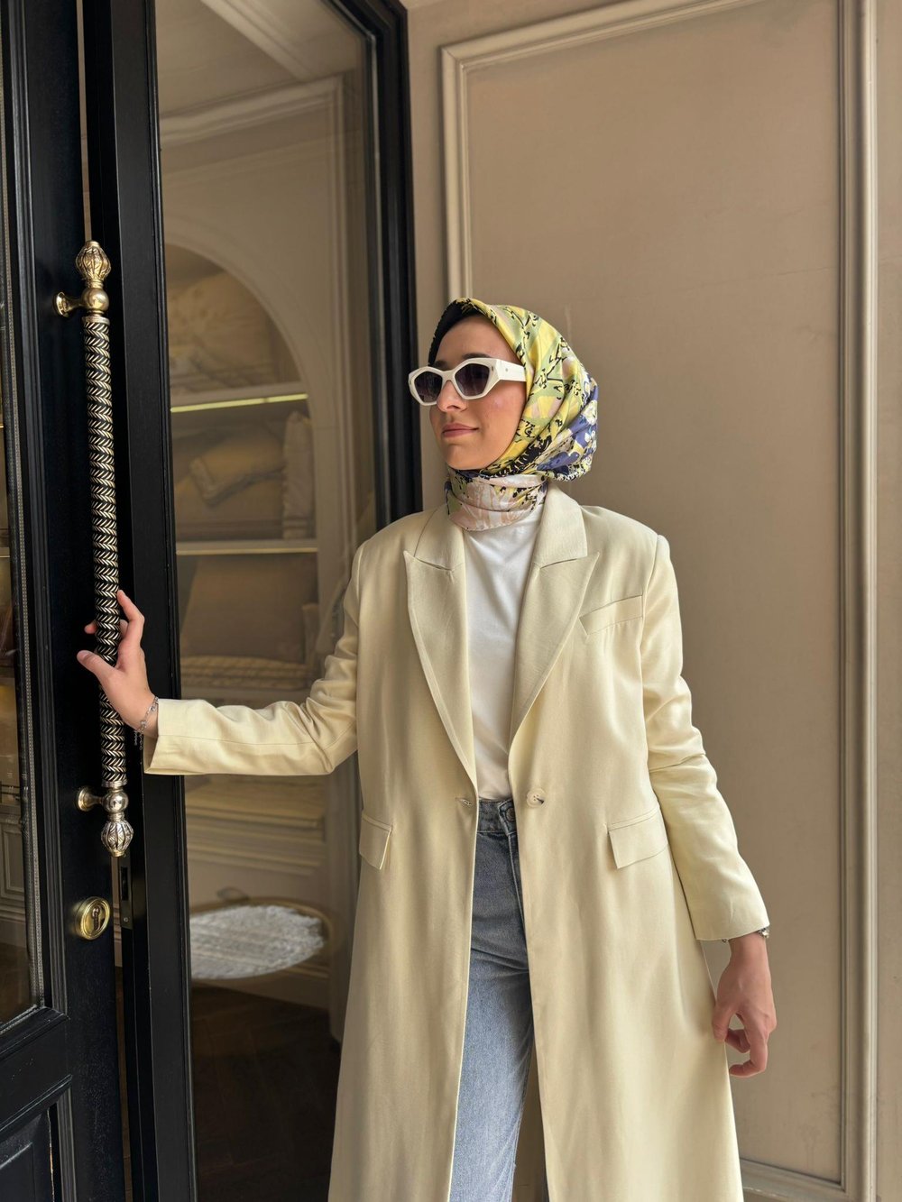26SS603 Nilla Kadın Kap Ekru