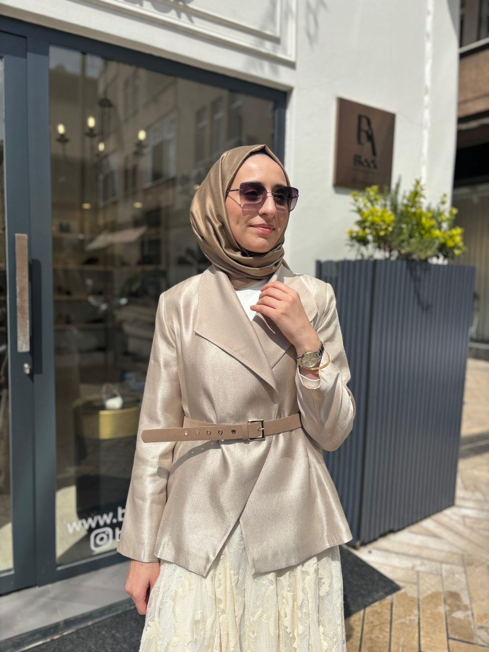 26SSCEK0048 Amelia Kadın Ceket Bej