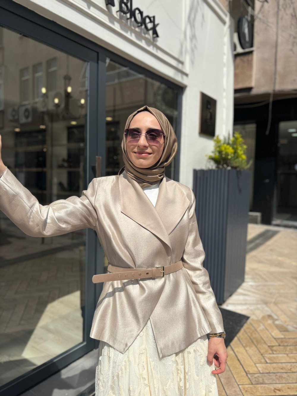 26SSCEK0048 Amelia Kadın Ceket Bej