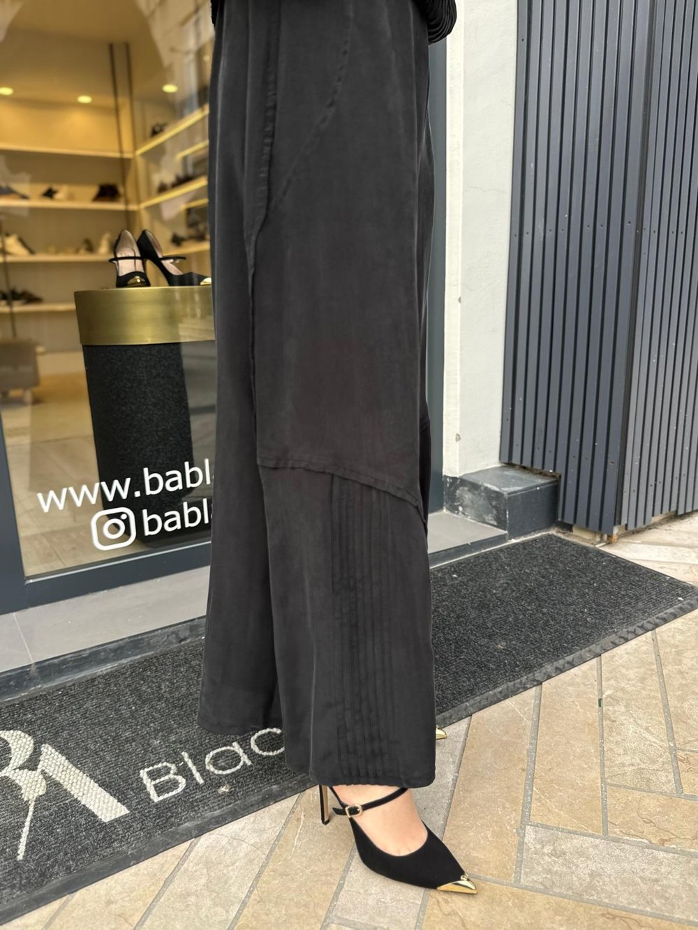 39208 Desenli Kadın Takım Siyah