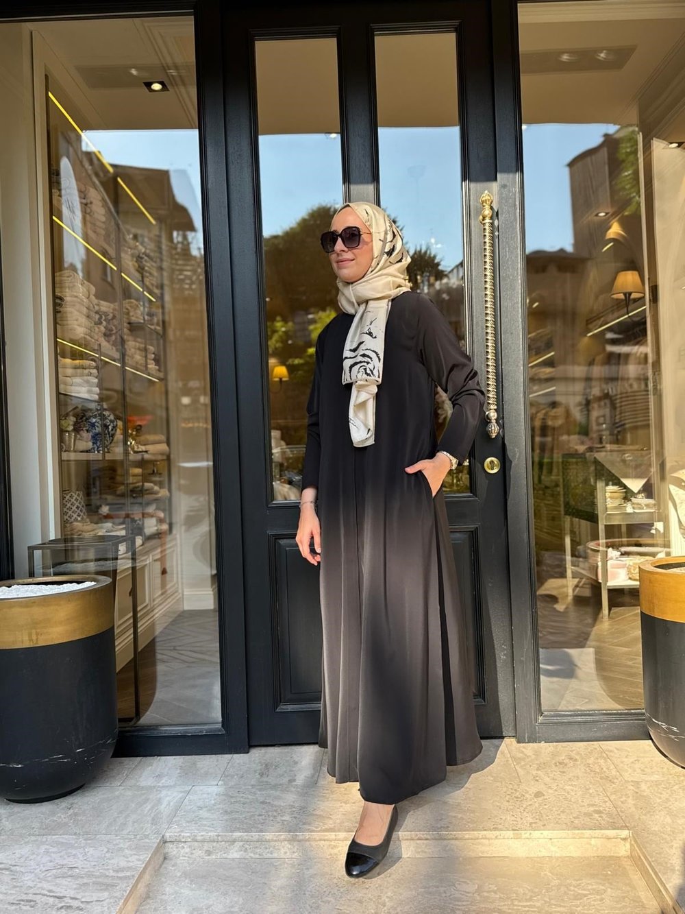 90530 Fermuarlı Kadın Kap Siyah