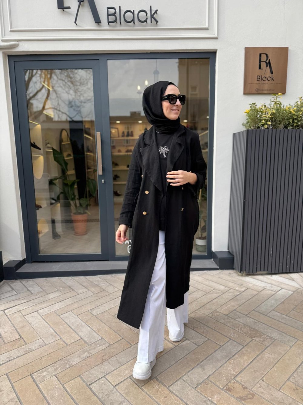 Geniş Paça Basic Kadın Kot Pantolon Beyaz