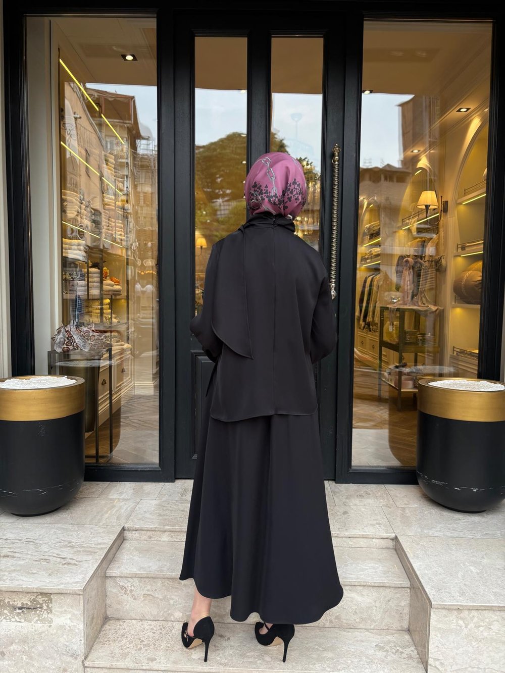 TD2207 Misse Brit Kadın Takım Siyah