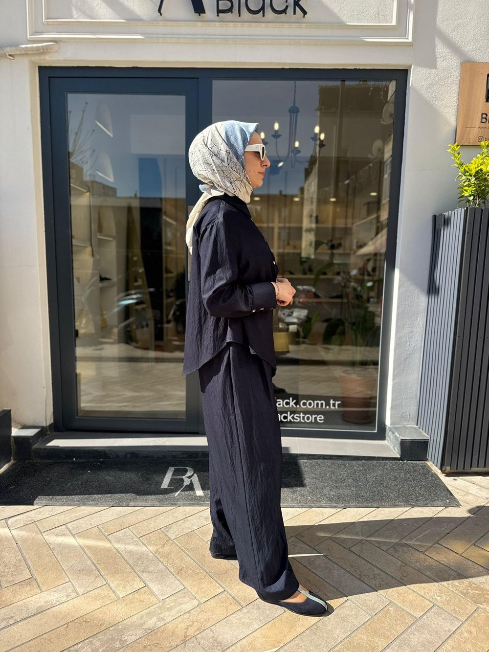TD4713 Nicole Kadın Takım Lacivert