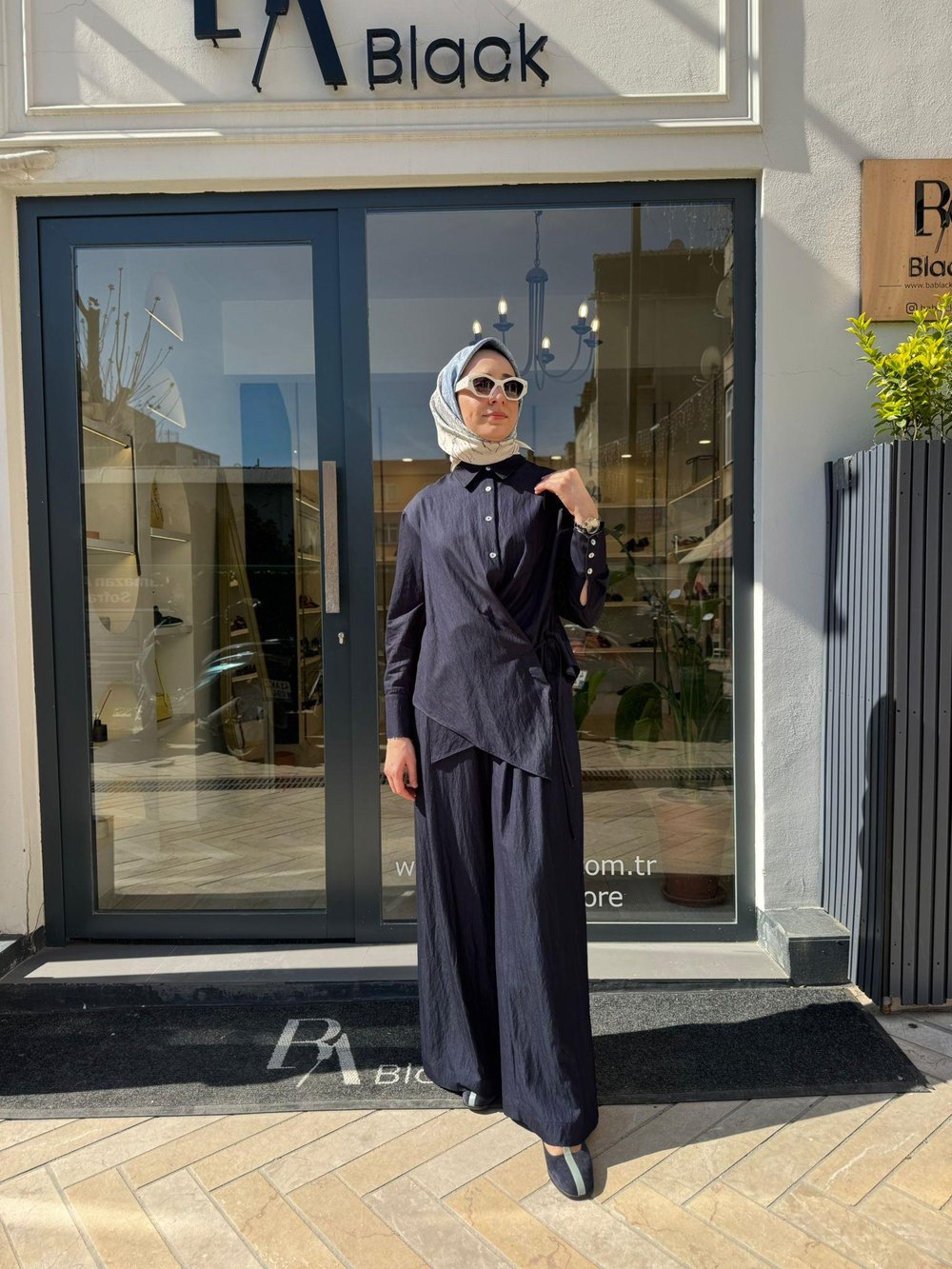 TD4713 Nicole Kadın Takım Lacivert