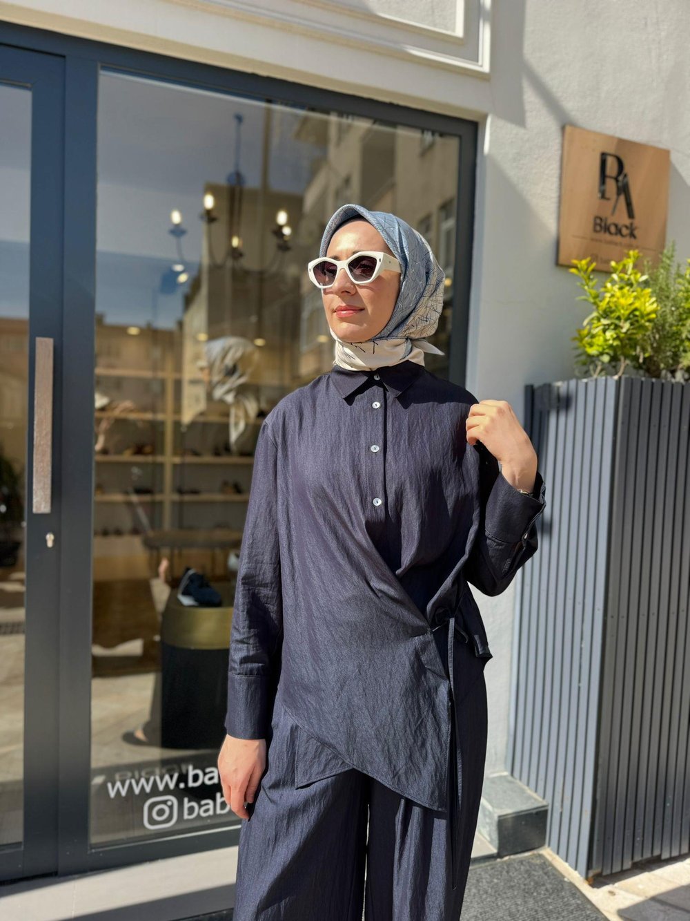 TD4713 Nicole Kadın Takım Lacivert