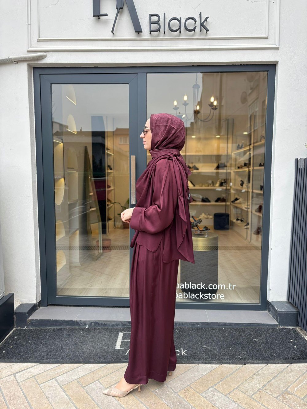 TD4768 Aresa Kadın Takım Bordo