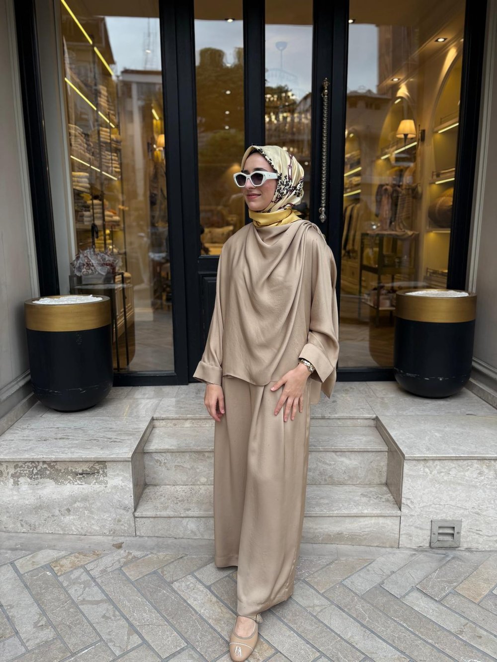 TD4768 Aresa Kadın Takım Camel