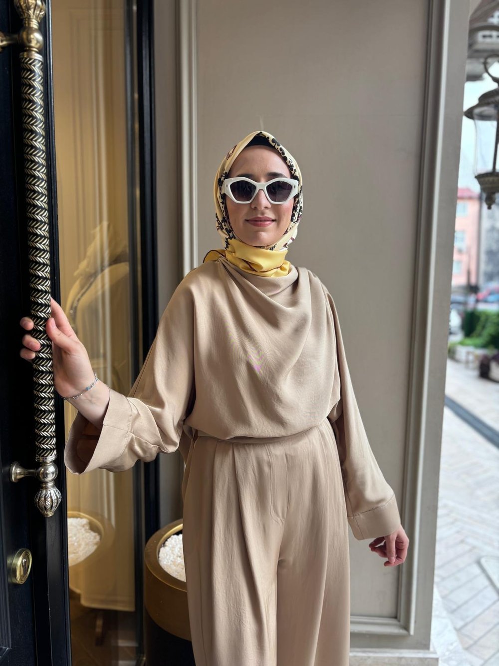 TD4768 Aresa Kadın Takım Camel