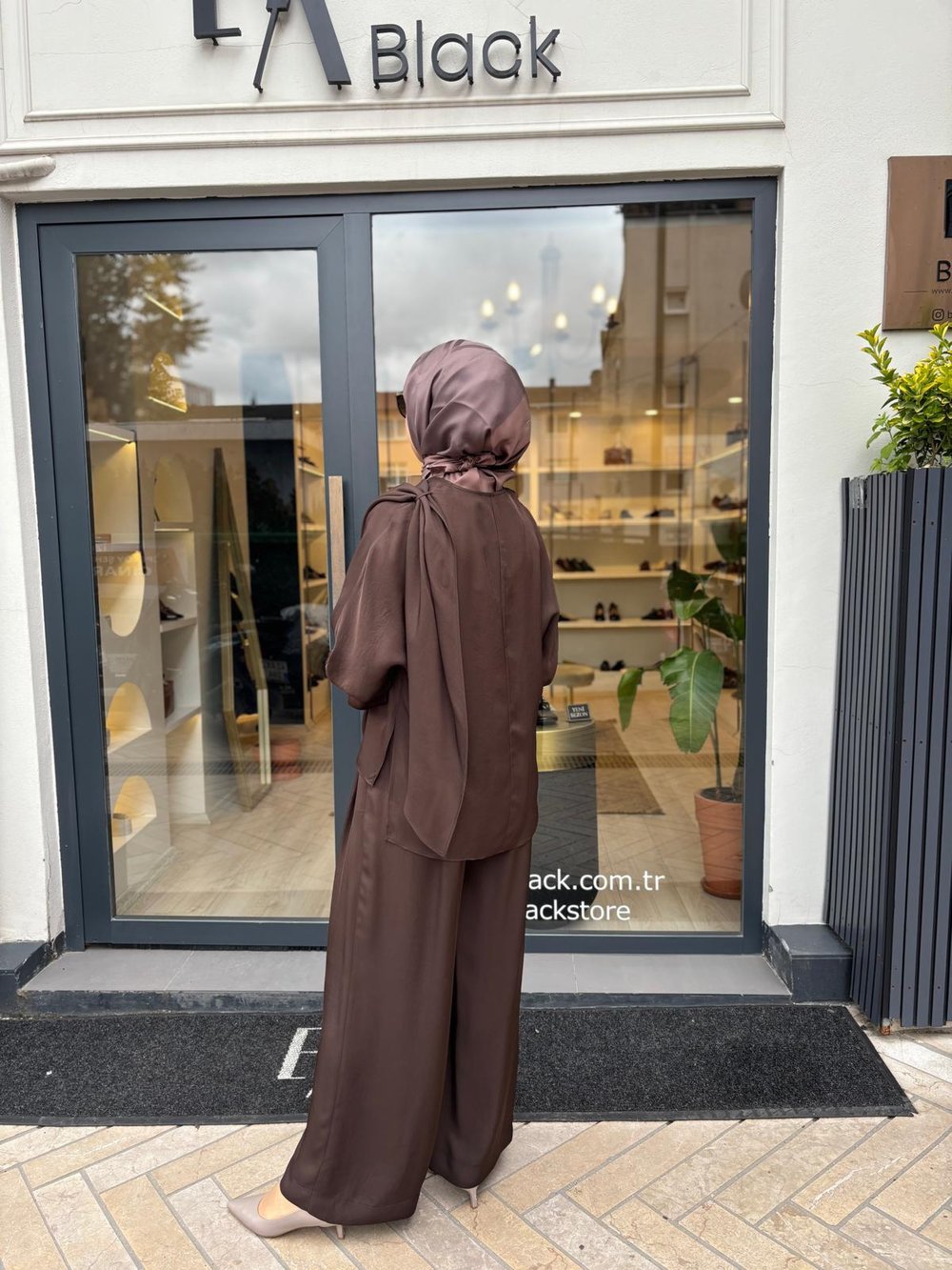 TD4768 Aresa Kadın Takım Kahve