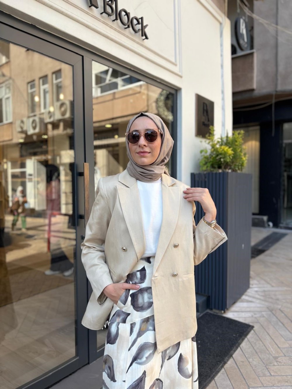 TD5012 Diva Kadın Ceket Vanilya