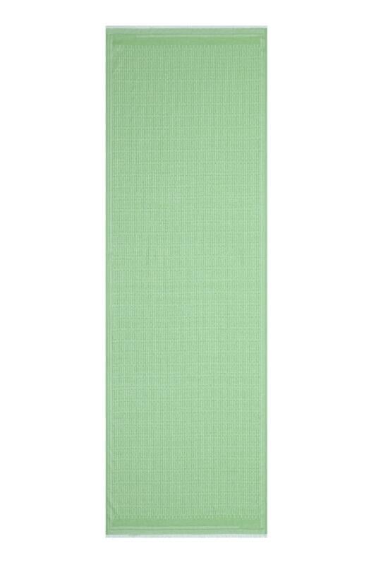 Iman I Yeşil Pamuk İpek Şal 80x200