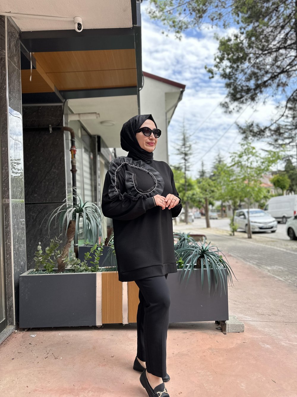 MİSSEMRAMİSS STİLE SWEATSHIRT SİYAH