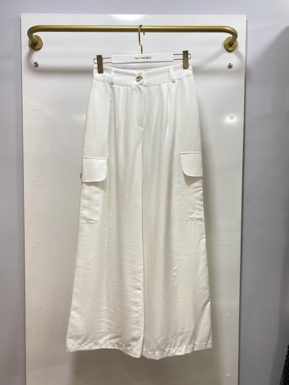 TENCEL KARGO PANTALON EKRU