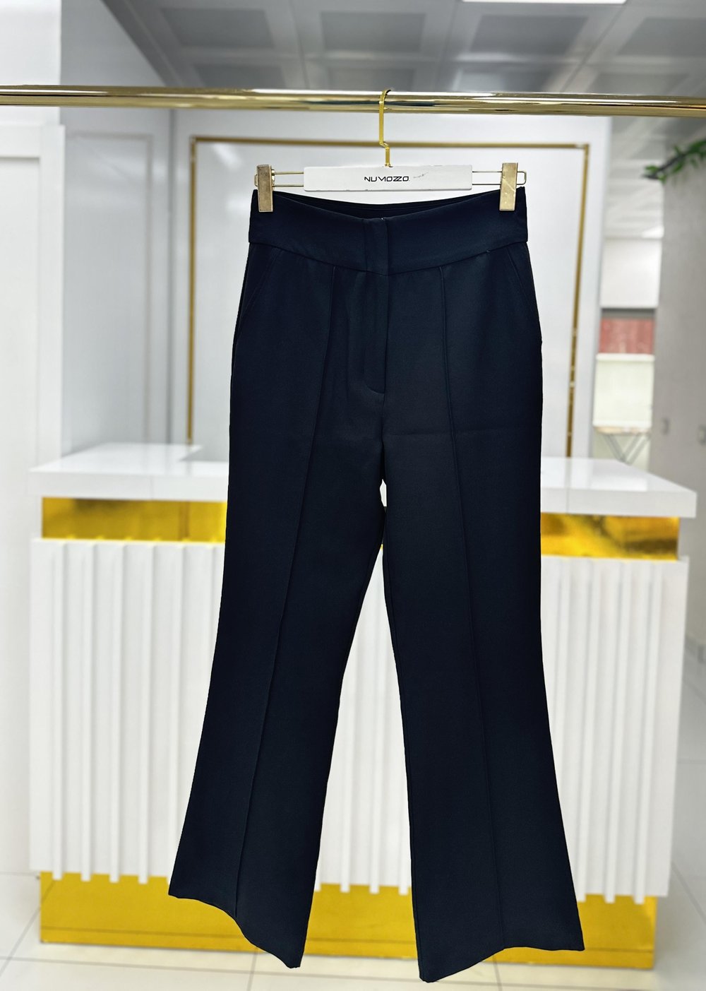 ULTRA YÜKSEK BEL FİT PANTALON SİYAH 