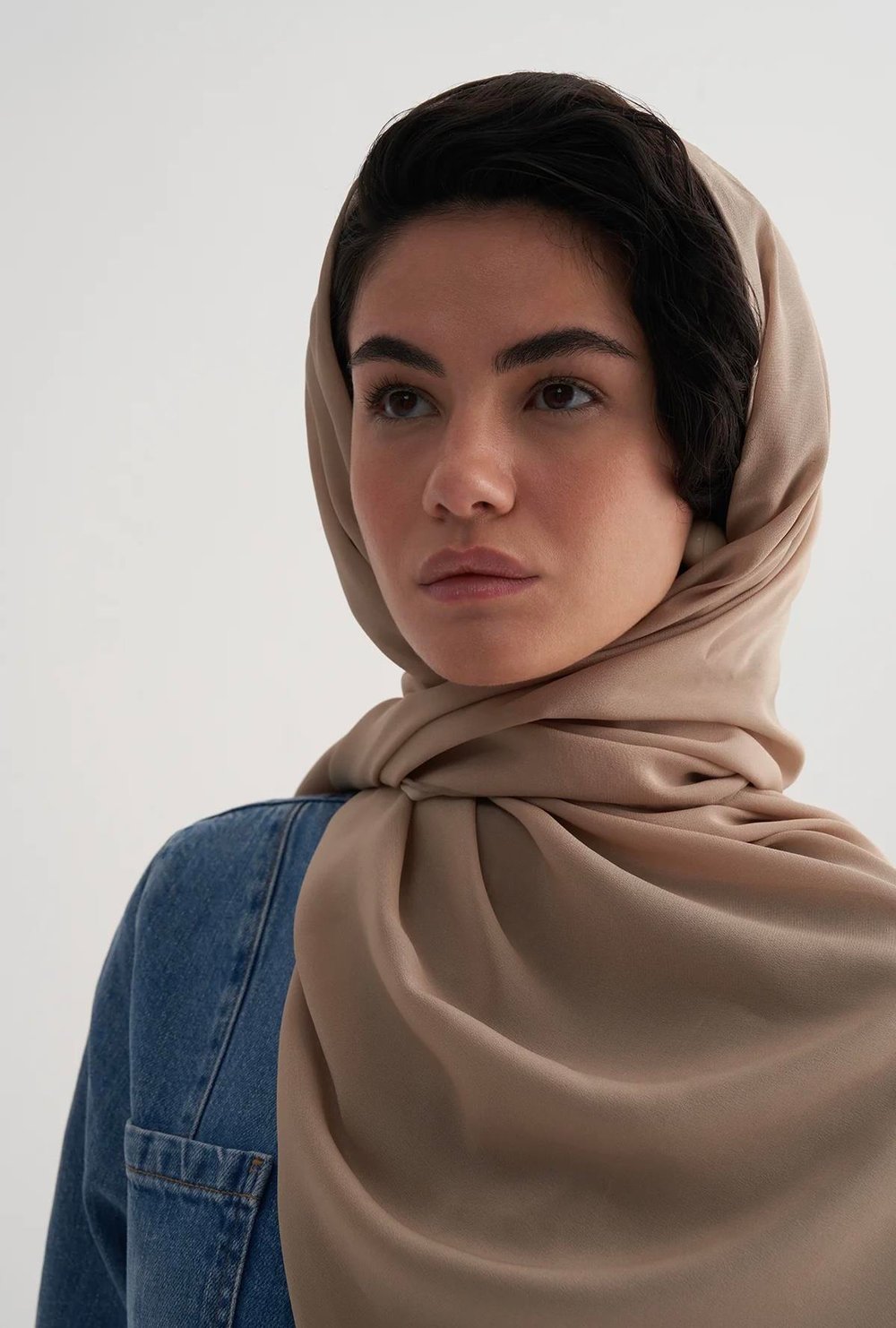 Beige Silk