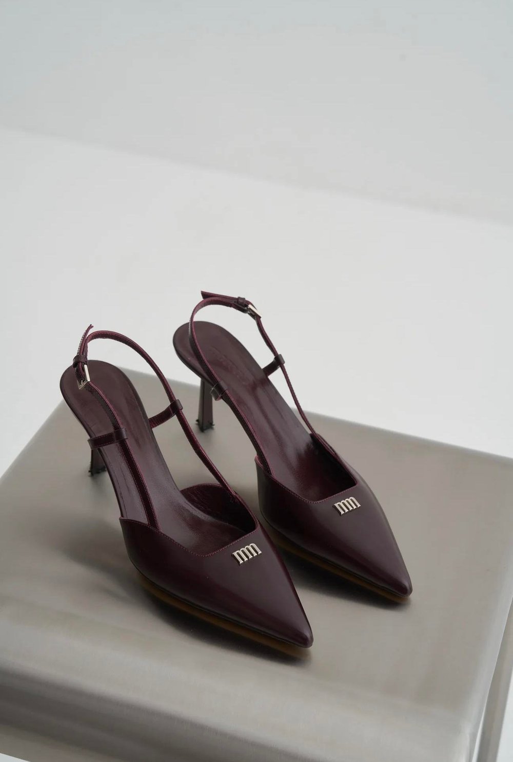 Bordo Topuklu Ayakkabı