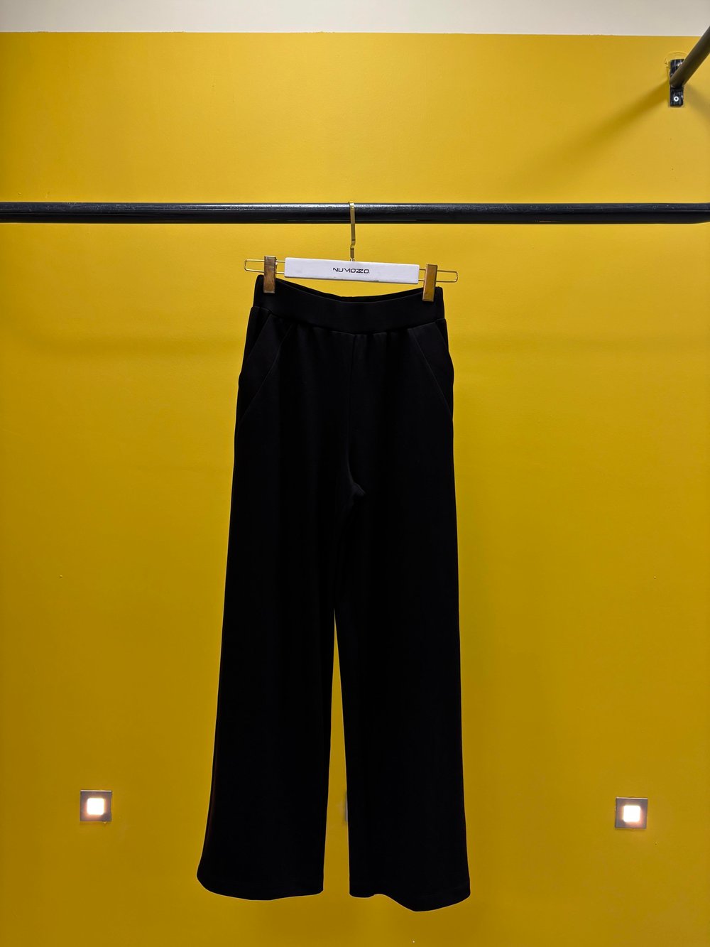 Claudıa Örme Pantolon Siyah