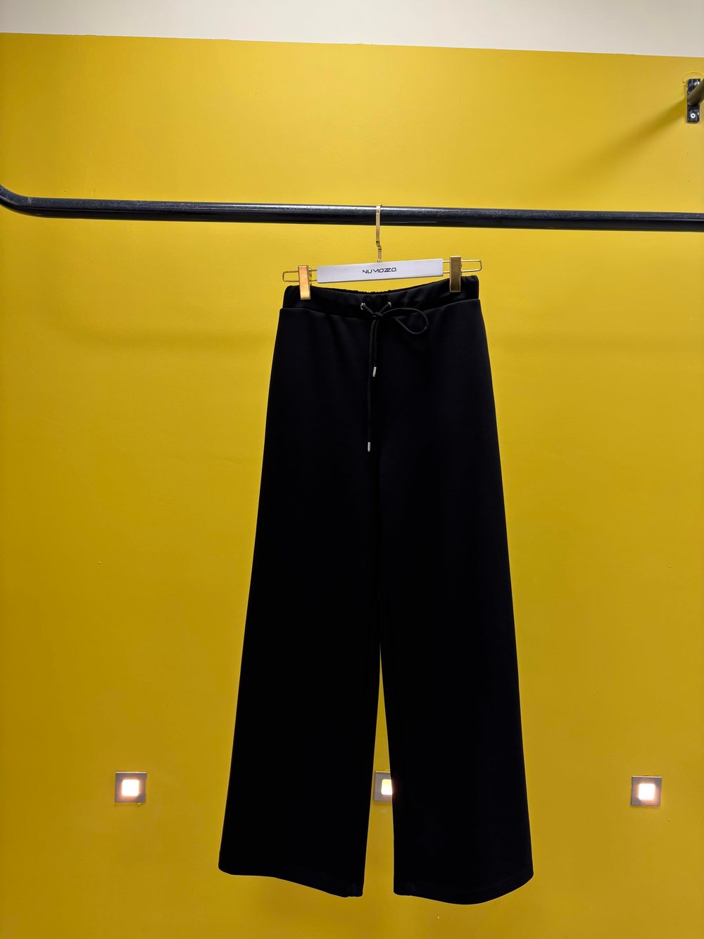 Claudıa Örme Pantolon Siyah