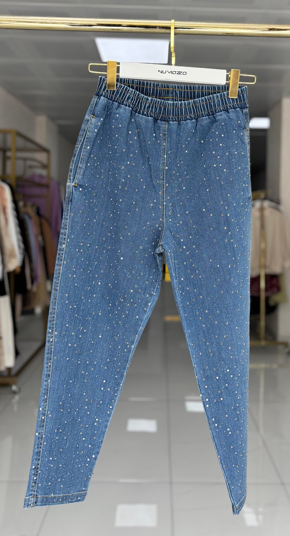 Denim Pantolon Mavi