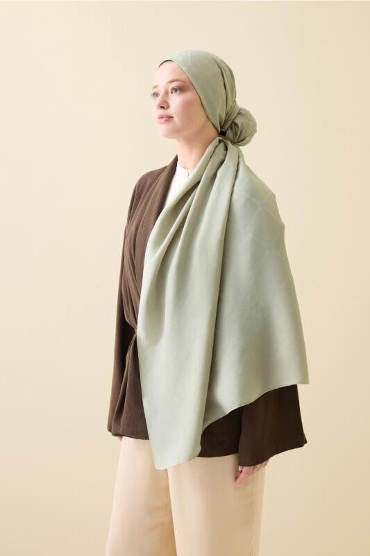 İman I Baklava Zümrüt Yeşili Ramy Jakar Şal